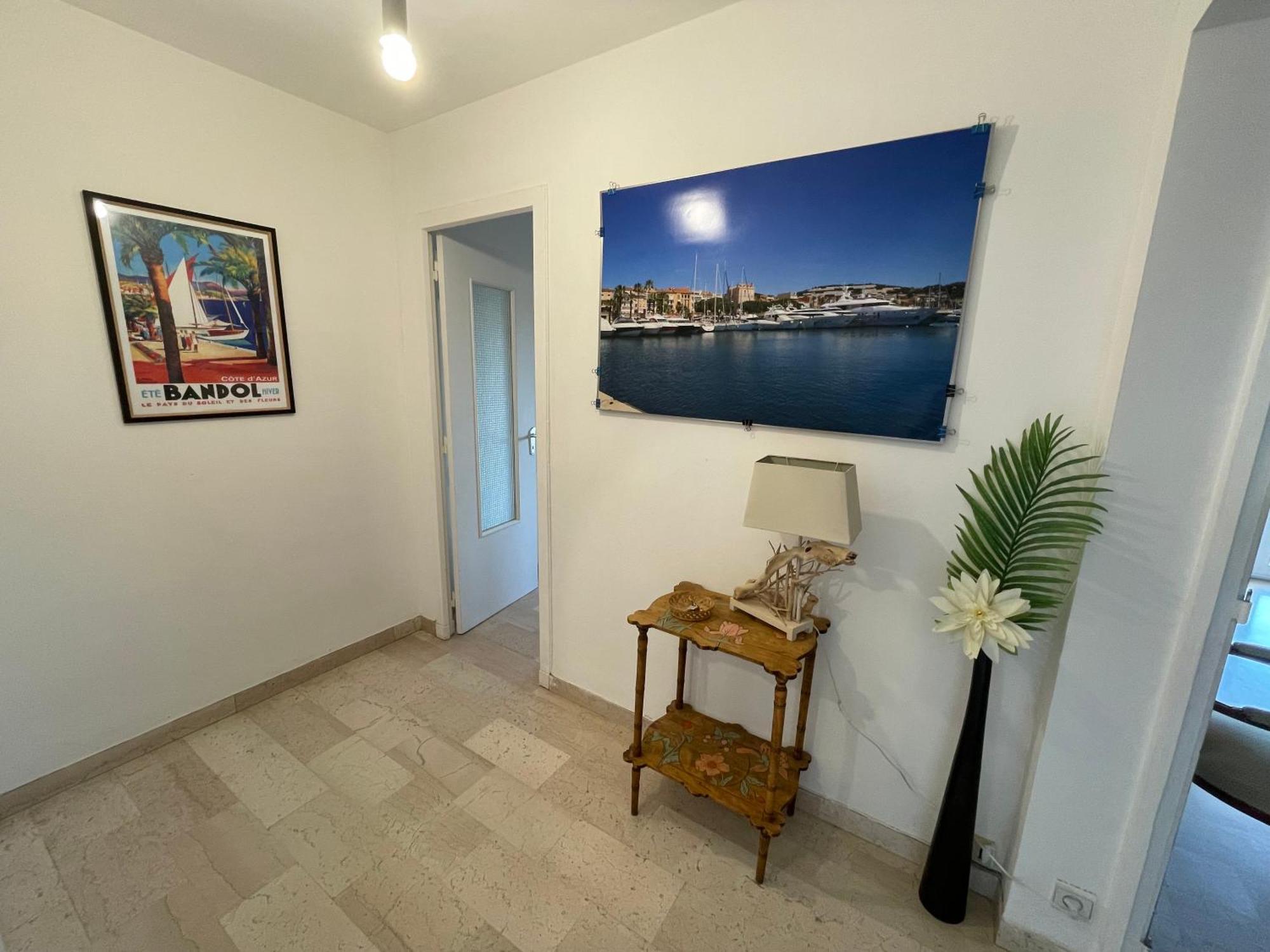 Appartement T3 Terrasse Vue Mer Bandol Kültér fotó
