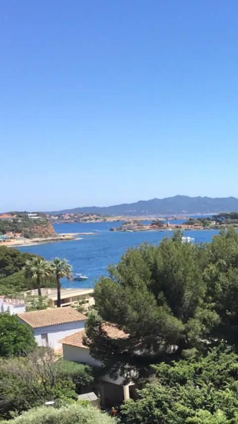 Appartement T3 Terrasse Vue Mer Bandol Kültér fotó
