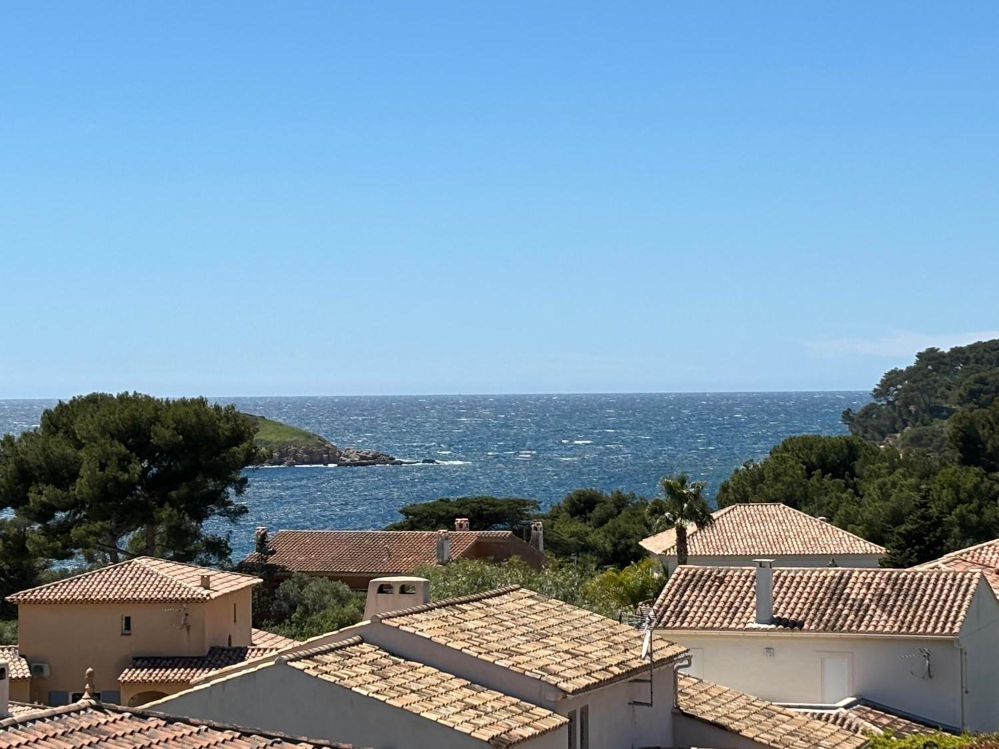 Appartement T3 Terrasse Vue Mer Bandol Kültér fotó
